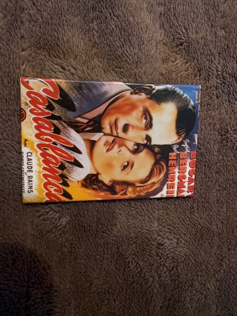 Vintage casa Blanca  Illustrated mirror  Art Print - collectible rare